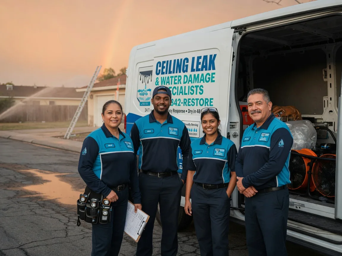 Ceiling Leak Cleanup company in Lelia Lake, TX